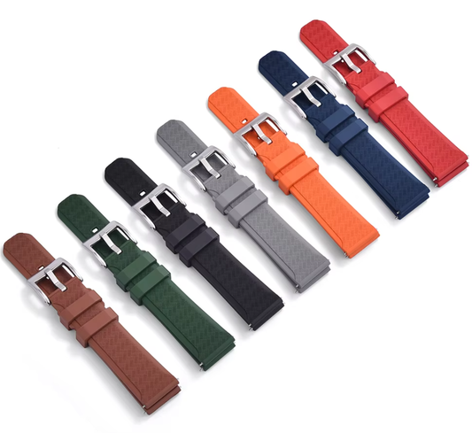 20mm 22mm Waterproof Watch Bands Quick Release Diver Replacement Watch Strap