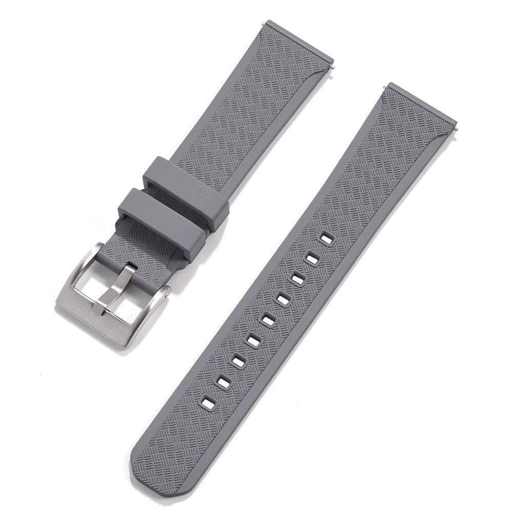20mm 22mm Waterproof Watch Bands Quick Release Diver Replacement Watch Strap