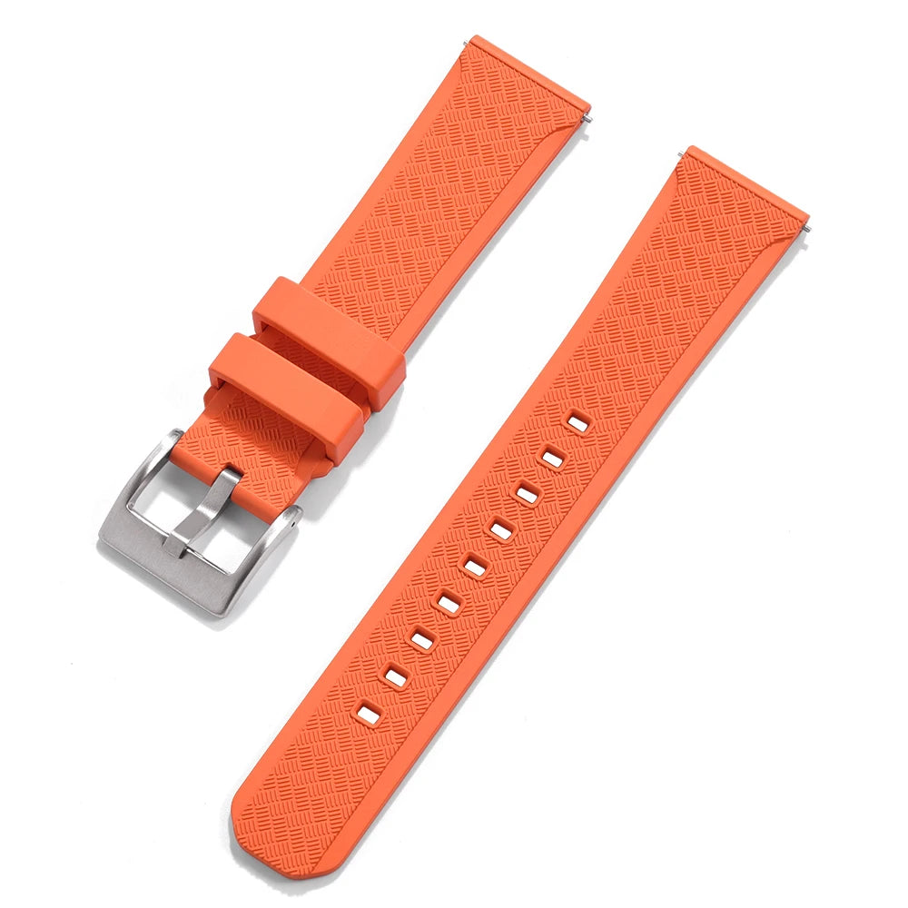 20mm 22mm Waterproof Watch Bands Quick Release Diver Replacement Watch Strap