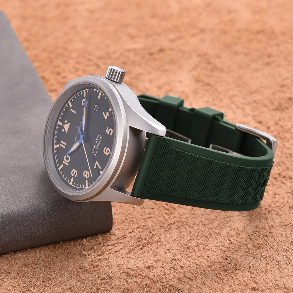 20mm 22mm Waterproof Watch Bands Quick Release Diver Replacement Watch Strap