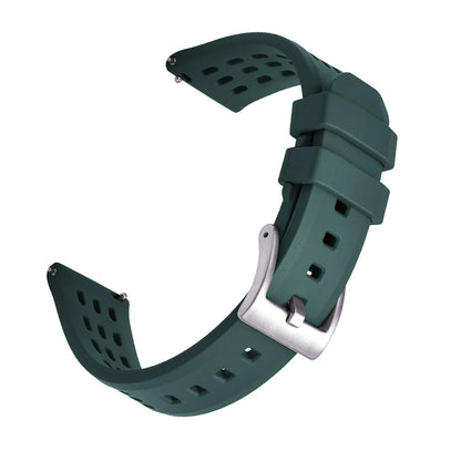 Quick Release Rubber Watch Strap 20mm 22mm Premium FKM Rubber Watch Band for tudor rolex