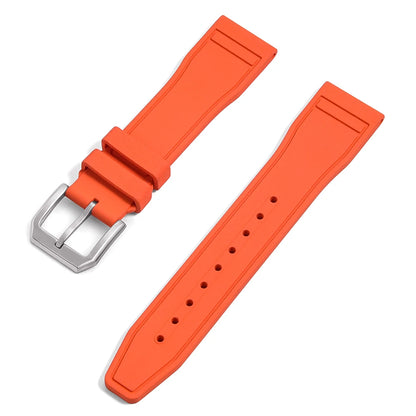 20/21/22mm Waterproof Soft Quick Release FKM Smartwatch Watch Strap/Band Diving Fluororubber for iwc