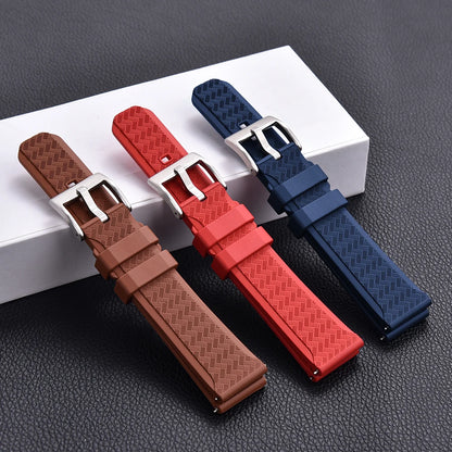 20mm 22mm Waterproof Watch Bands Quick Release Diver Replacement Watch Strap