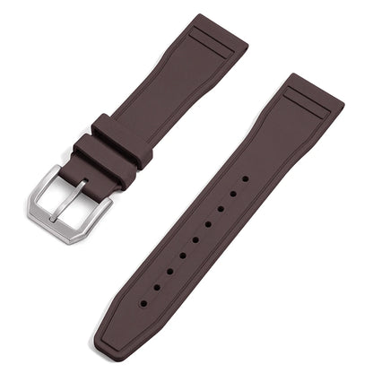 20/21/22mm Waterproof Soft Quick Release FKM Smartwatch Watch Strap/Band Diving Fluororubber for iwc