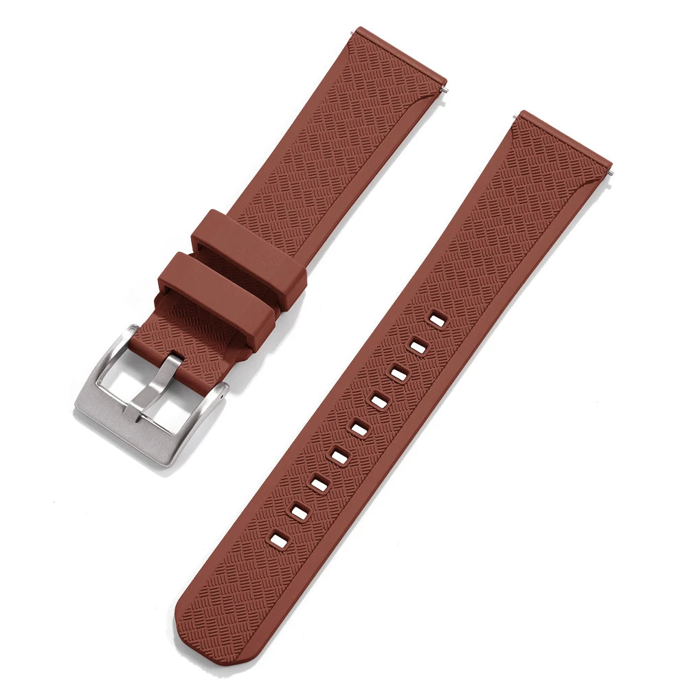 20mm 22mm Waterproof Watch Bands Quick Release Diver Replacement Watch Strap